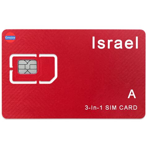 prepaid sim card for israel.